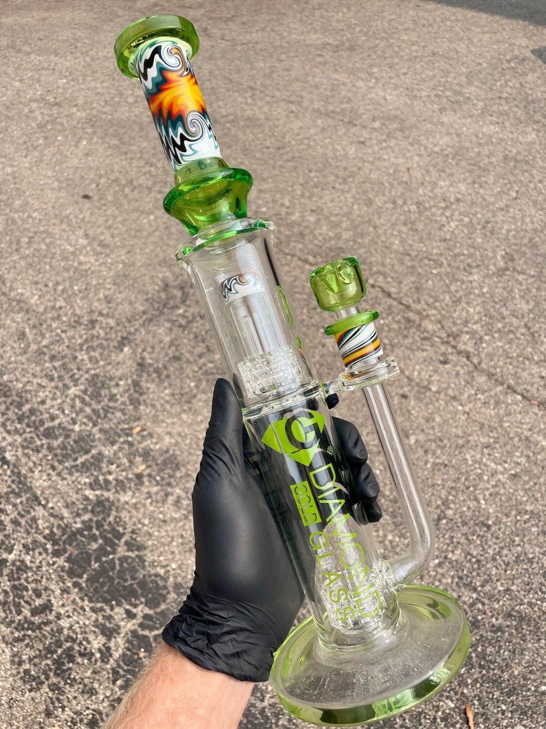 Diamond Glass Double Matrix Perc