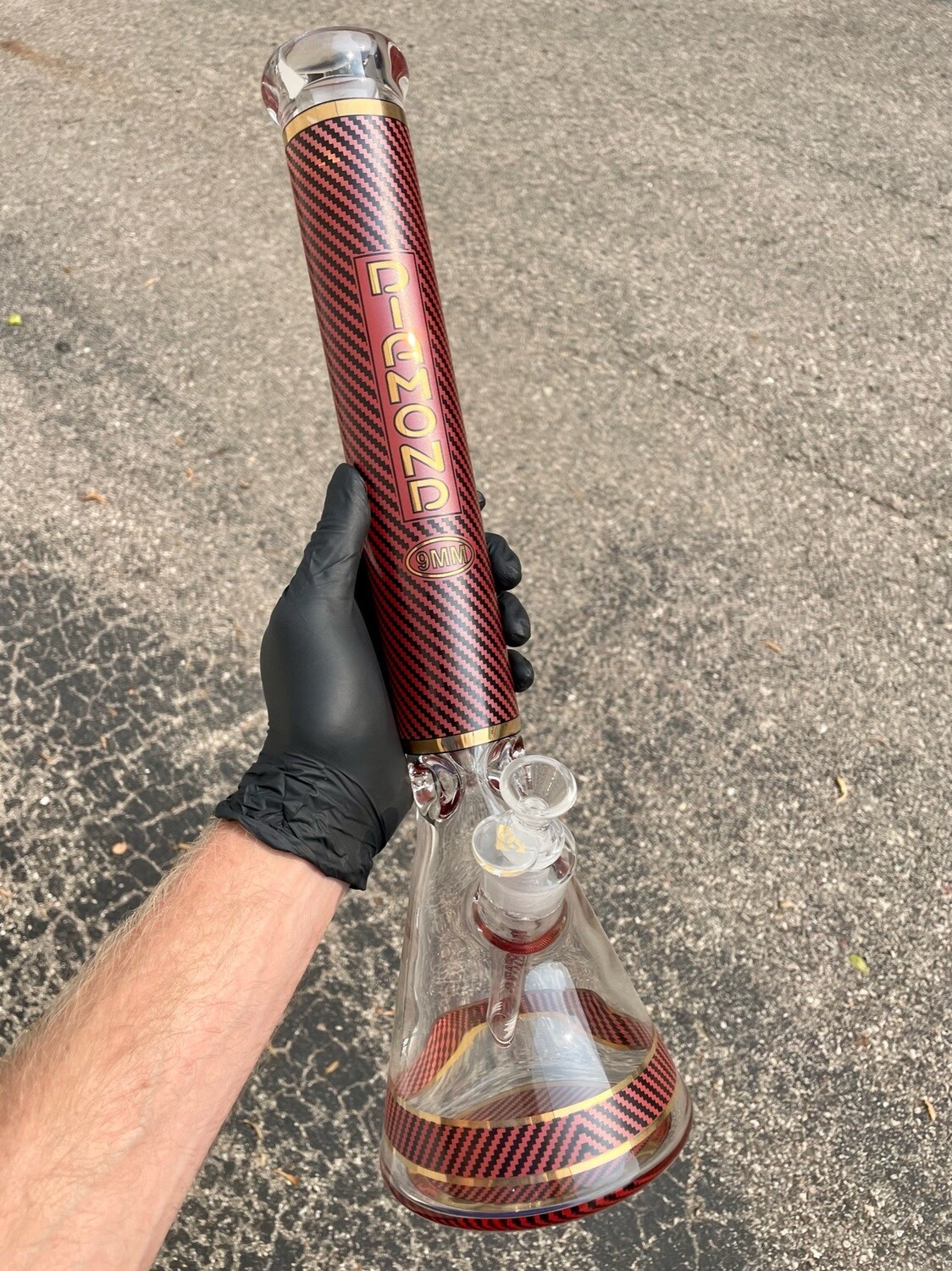 Diamond Glass 9 mm. Beaker