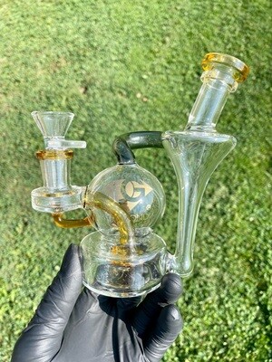 Diamond Glass Refined Bell Recycler