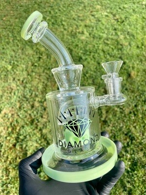 Diamond Glass 6 Hole Donut