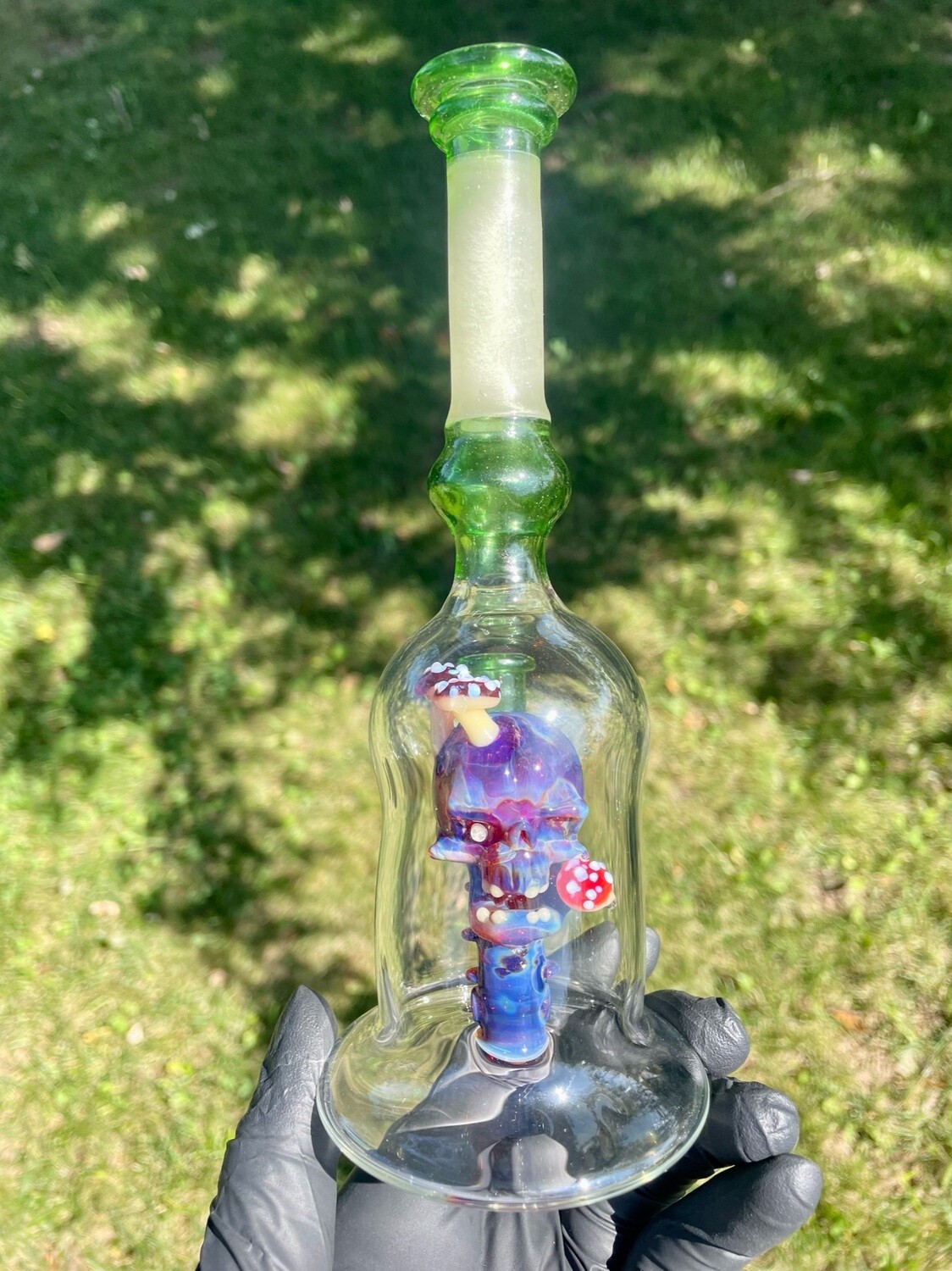 Ras Glass X Grateful Phoenix SiB (Skull in a Bottle)