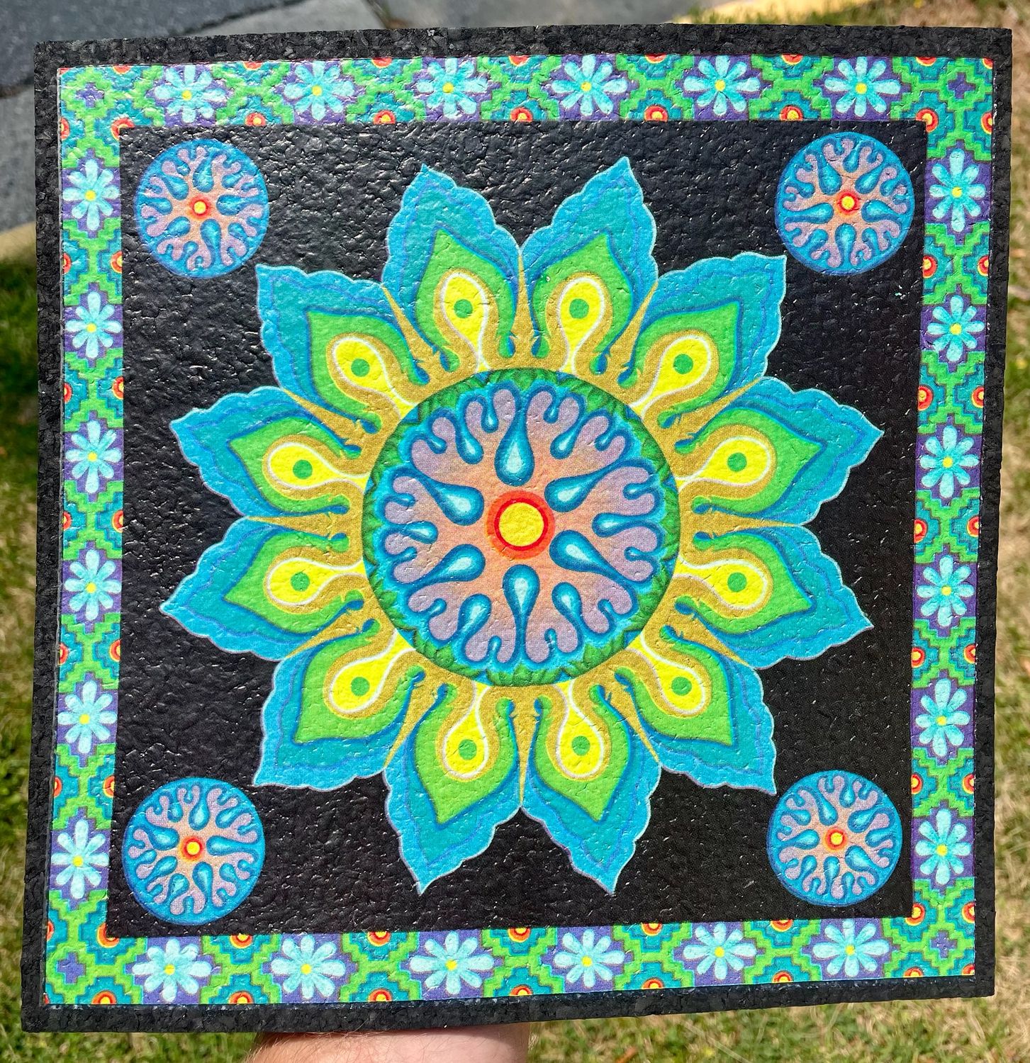 Psychedelic Sunflower