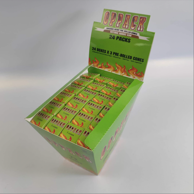 ​Oppack Pre-Rolled Cones Display Box (24 Boxes)