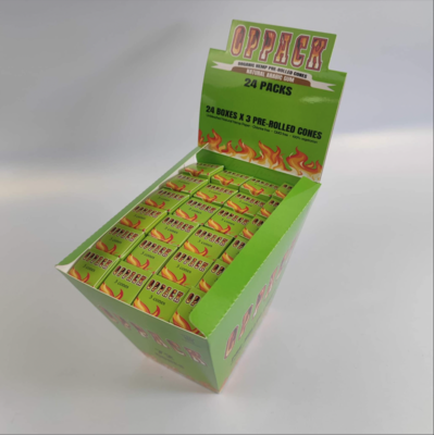 ​Oppack Pre-Rolled Cones Display Box (24 Boxes)