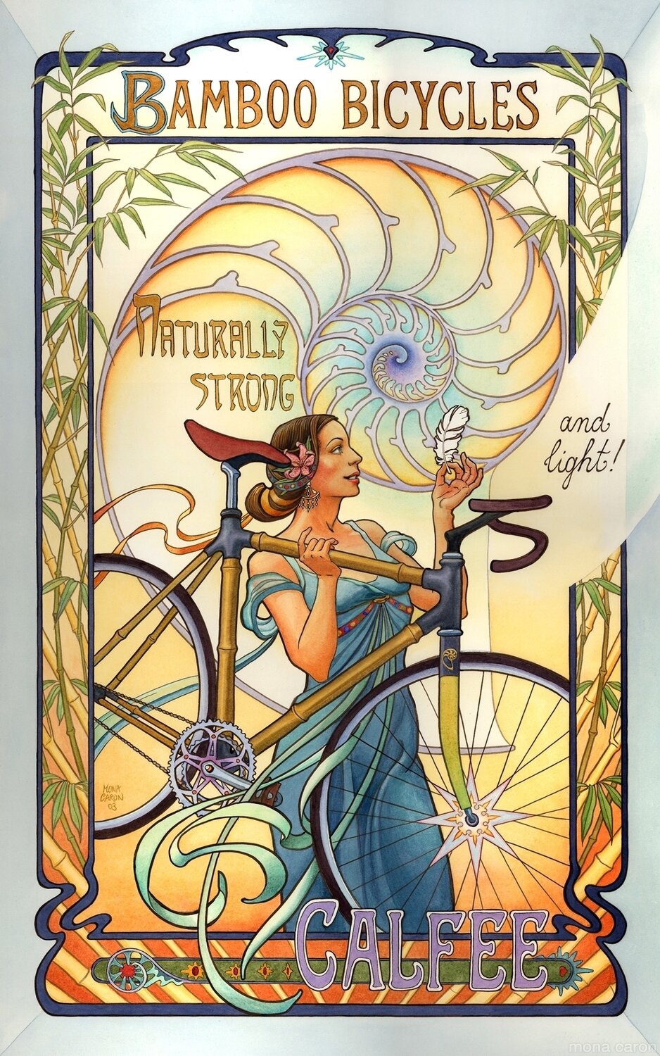 Bamboo Bike Poster