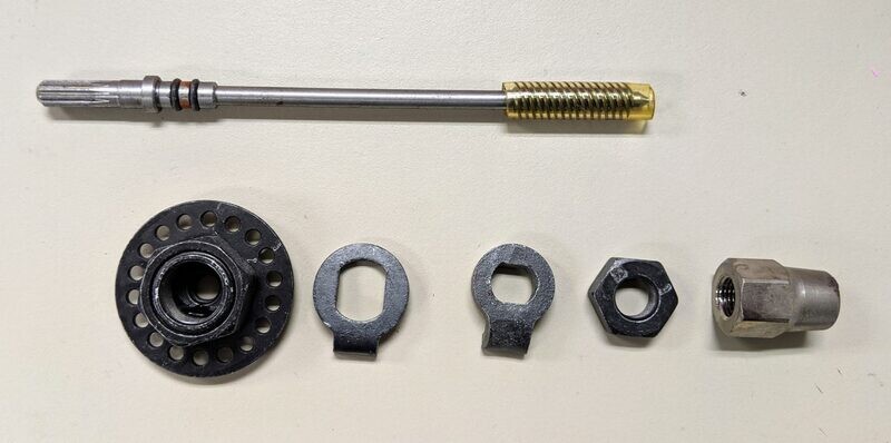 NuVinci hub axle parts kit