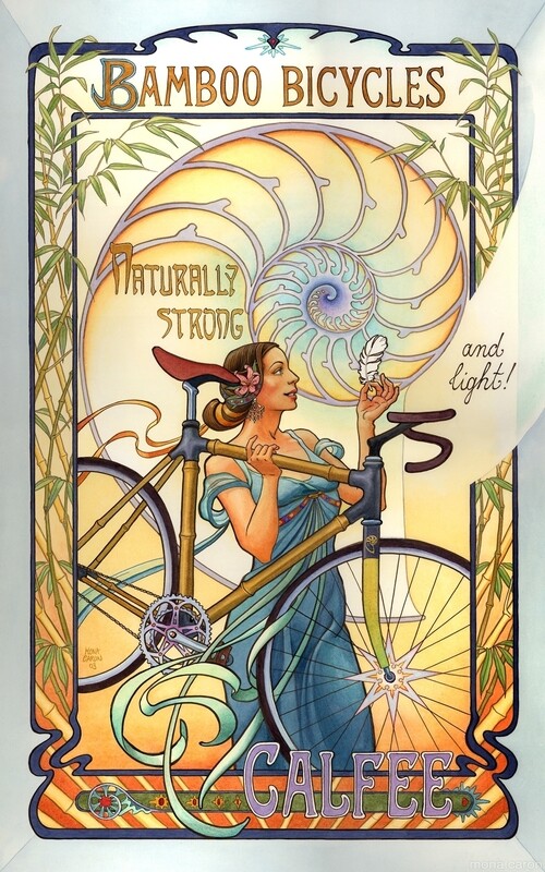 Bamboo Bike Poster