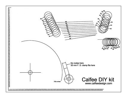 Calfee DIY Kit Drawing