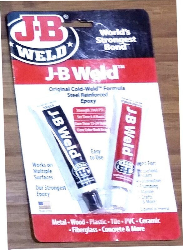 JB Weld tacking glue  Each