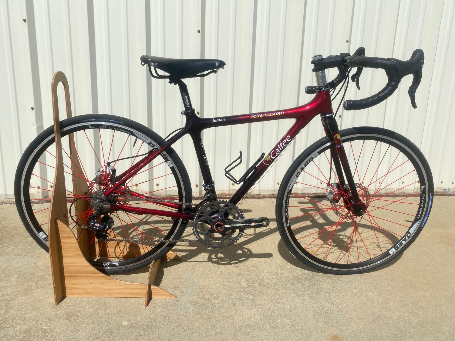 Tetra Custom 42cm Hand Wrapped 650c Road Bike
