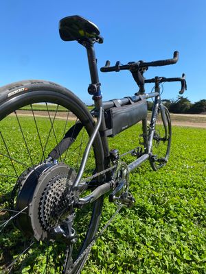 Tandem Ebike Conversion - All Axle Hub Motor from Grin Technologies Tandem Ebike Conversion - All Axle Hub Motor from Grin Technologies