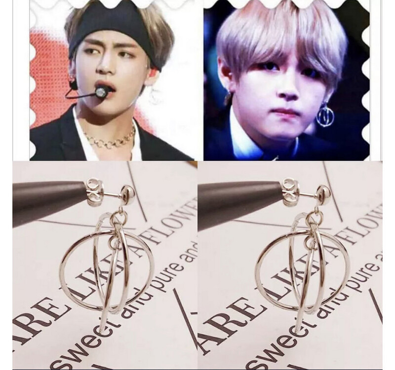 BTS V Earrings (ver 4)