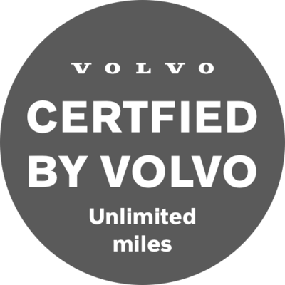 Certified by Volvo / Unlimited Miles