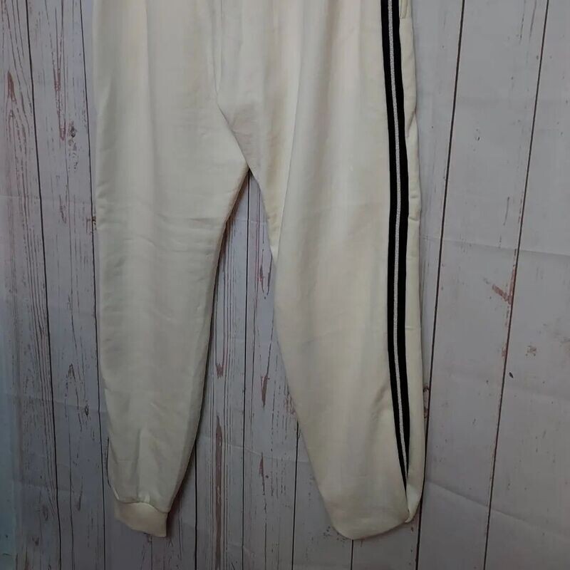 CREAM FILA JOGGING BOTTOMS SIZE XL