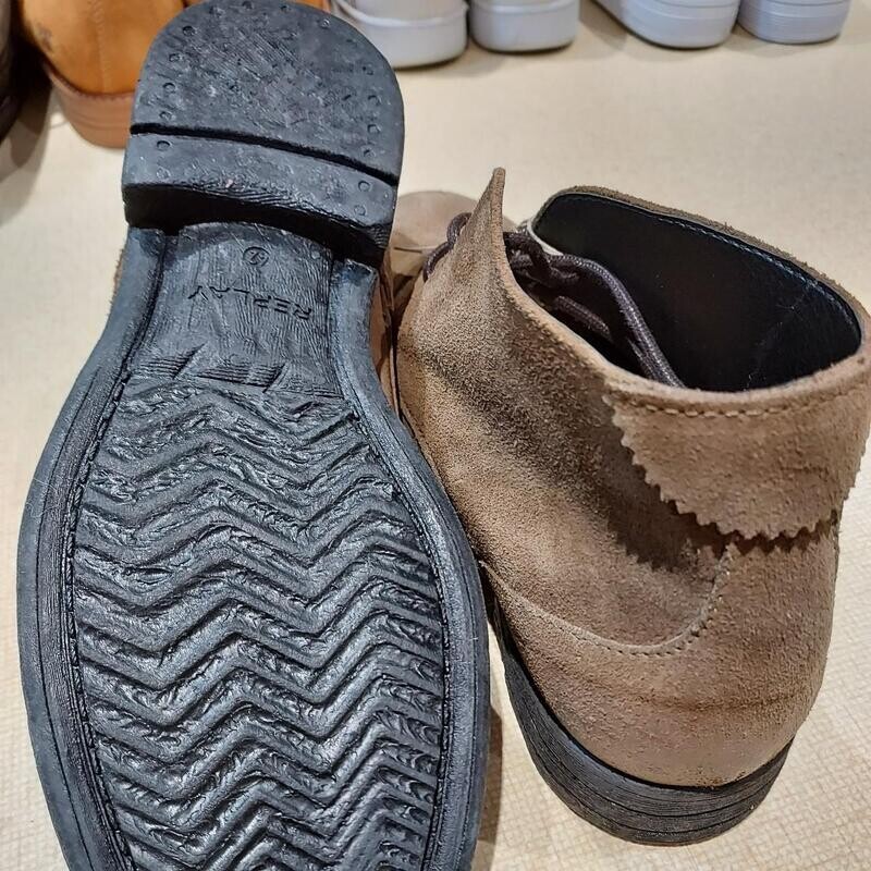 Replay distressed brand new ankle boots in leather UK Size 8
