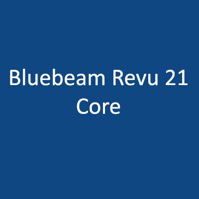 Bluebeam Revu 21 Core