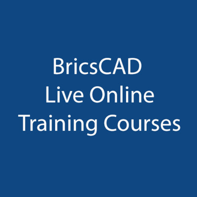 BricsCAD Live Online Training Courses