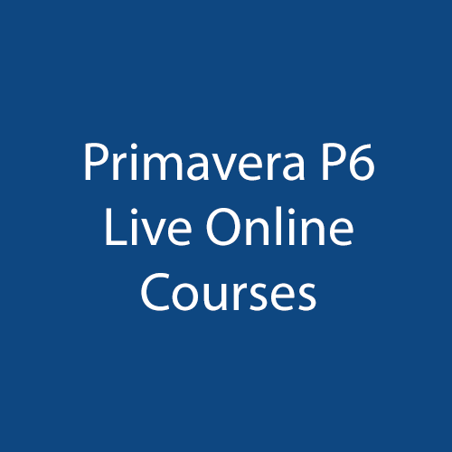 Primavera P6 Live Online Training Courses