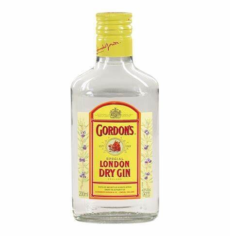 Gordon&#39;s London dry Gin 200Ml