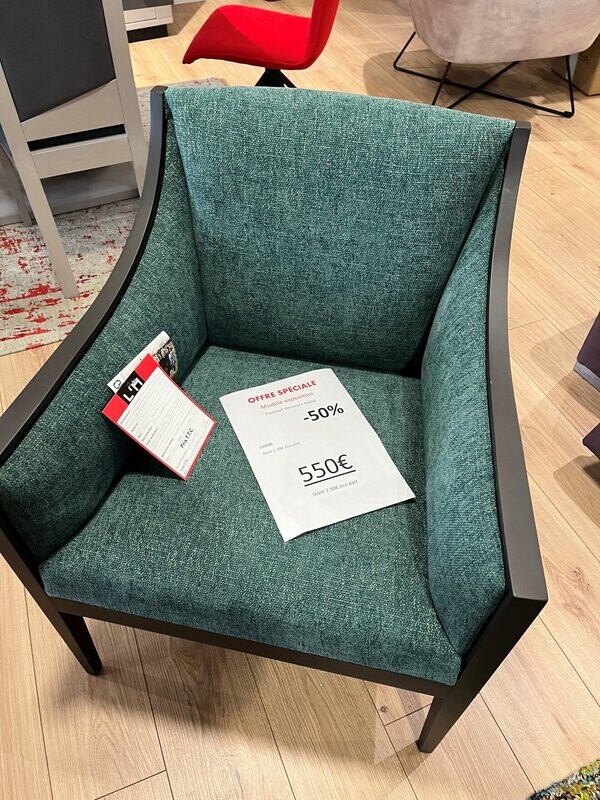 Fauteuil structure métal laque indus anthracite Fauteuil structure métal laque indus anthracite