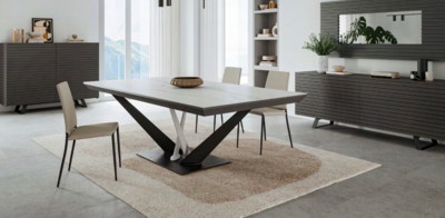 Table rectangulaire céramique