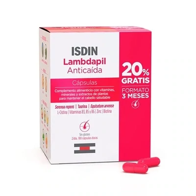 ISDIN LAMBDAPIL ANTICAIDA 180 CAPSULAS