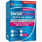 XTRASLIM CHRONO MUJER 45+ 60 CAPSULAS