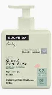 SUAVINEX BABY CHAMPU EXTRA-SUAVE  1 BOTELLA 500 ML