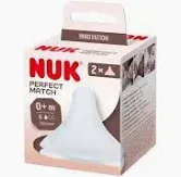 TETINA SILICONA ANTICOLICO NUK PERFECT MATCH FLUJO S 2 UNIDA