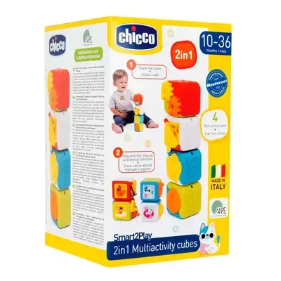 CHICCO CUBOS MULTIACTIVIDAD 2 EN 1 DE 10-36M