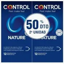 CONTROL NATURE 12+12 PACK 50% EN 2ªUNIDAD