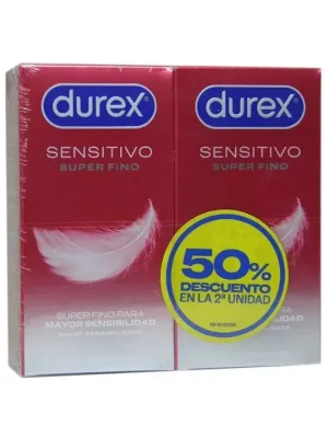 DUREX SENSITIVO SUPER FINO DUPLO