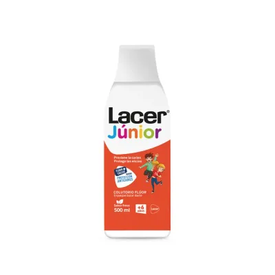 LACER COLUTORIO FLUOR JUNIOR FRESA 500 ML