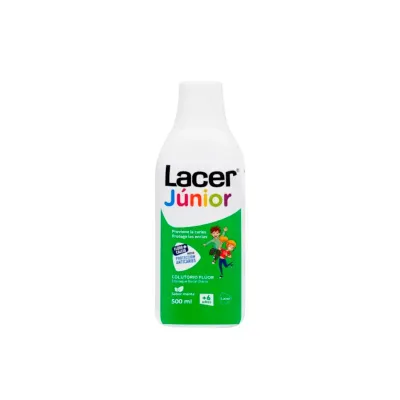 LACER COLUTORIO FLUOR JUNIOR MENTA 500 ML