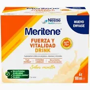 MERITENE FUERZA Y VITALIDAD DRINK VAINILLA 6 U