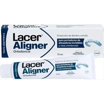 LACER ALIGNER ORTODONCIA PASTA DENTIFRICA SIN COLORACION  1