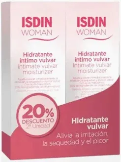 ISDIN WOMAN PACK  HIDRANTANTE VULVAR 2 X 30 G