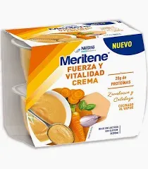 MERITENE FUERZA Y VITALIDAD CREMA ZANAHORIA Y CALABAZA