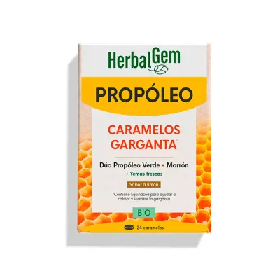 PRANAROM HERBALGEM PROPOLEO CARAMELOS BIO GARGANTA