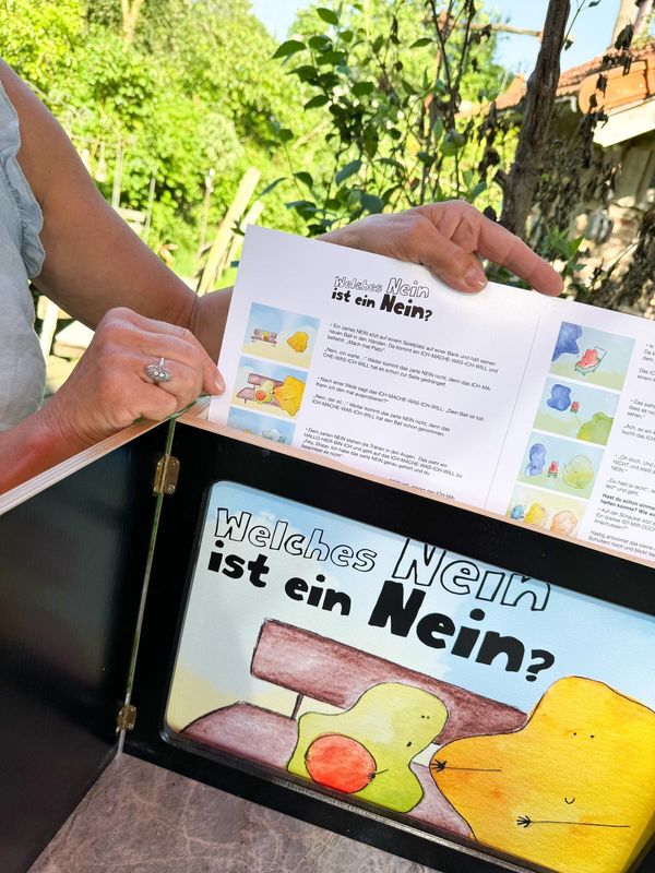Welches Nein ist ein Nein? Erzähl-Theater Kamishibai