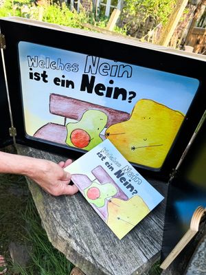 Welches Nein ist ein Nein? Erzähl-Theater Kamishibai + Bilderbuch [Bundle]