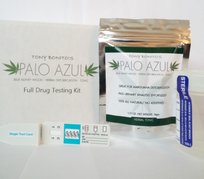 Tony Bonito's Palo Azul FULL Drug Testing KIT