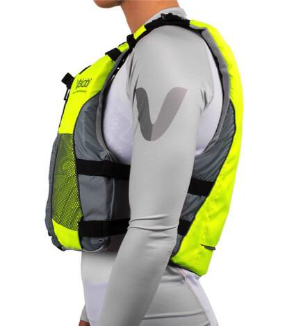Vaikobi V3 OCEAN RACING PFD- FLURO YELLOW-GREY