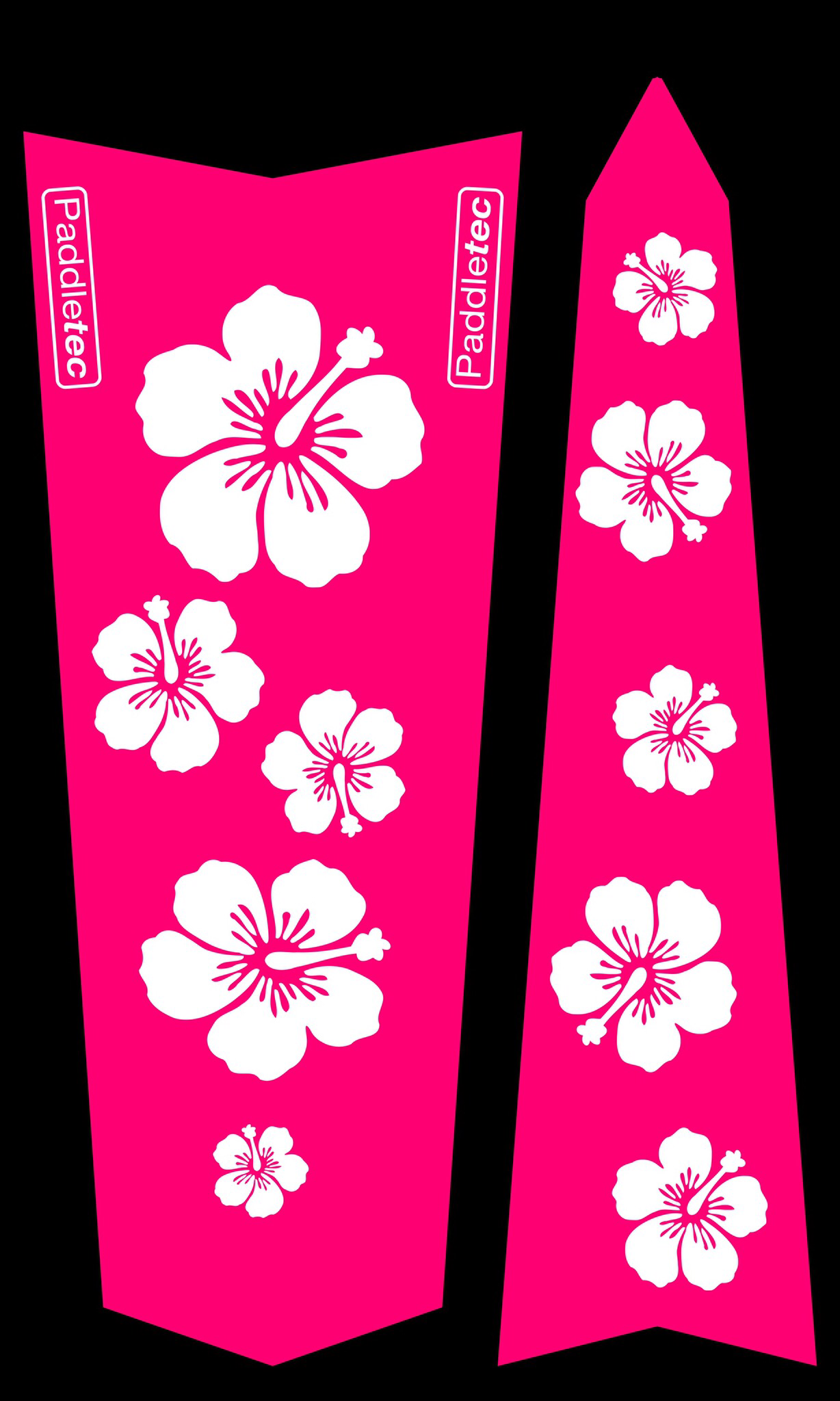 Neon Vinyl Surfski Stickers