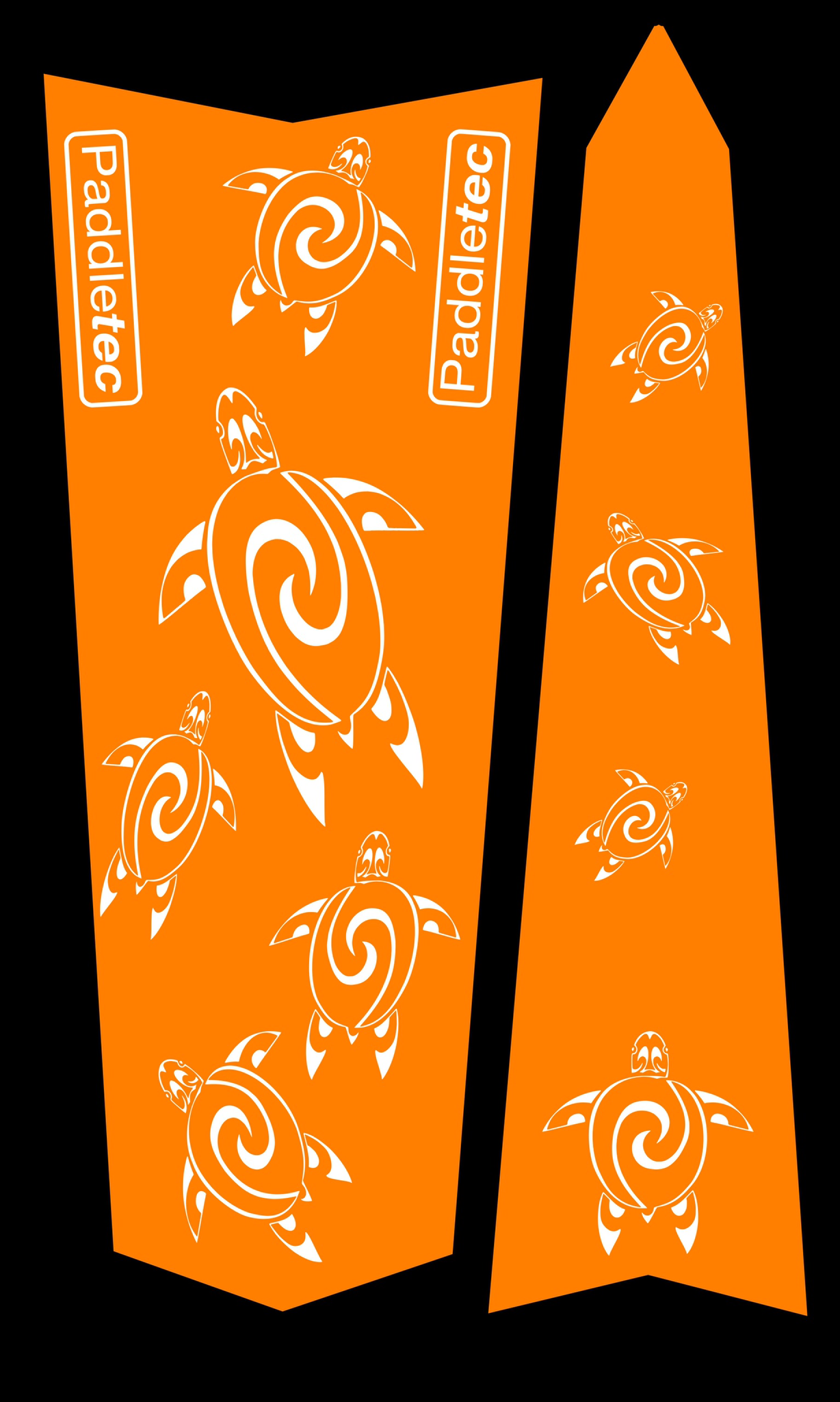 Neon Vinyl Surfski Stickers