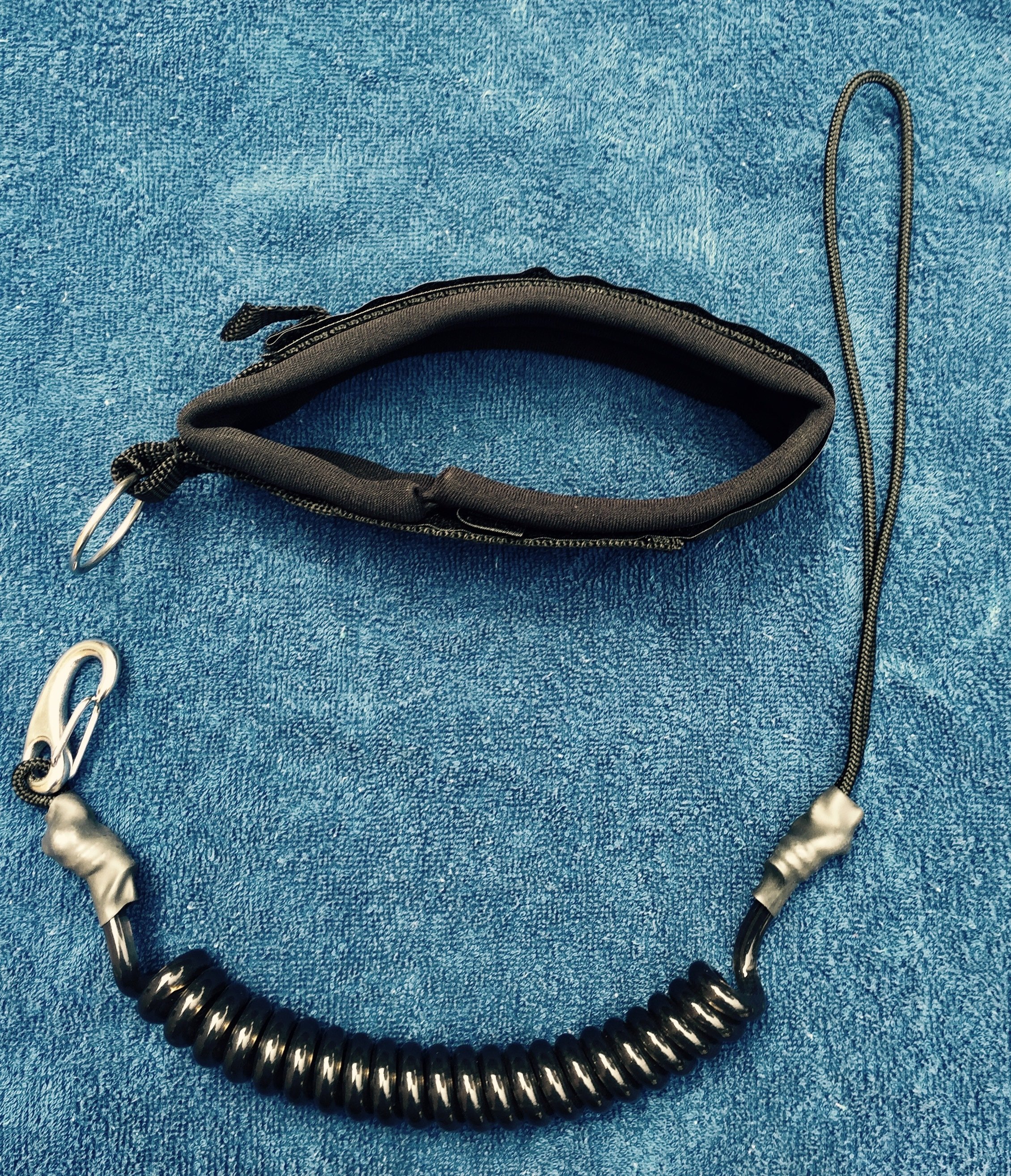 Calf safety leash with quick release clip Ocean Paddlesports VAIKOBI