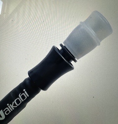 Hydration bladder mouthpiece with connector