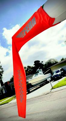 Orange FENN Tail Flag