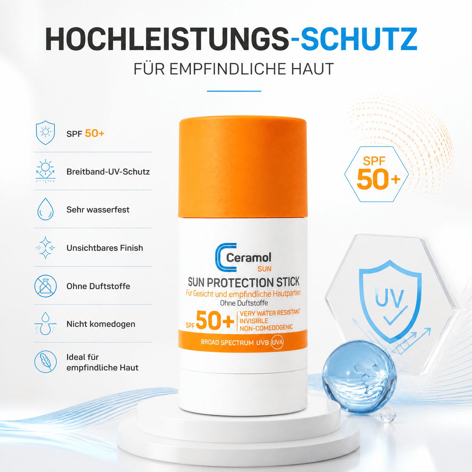 CERAMOL Sun Protection Stick LSF 50+