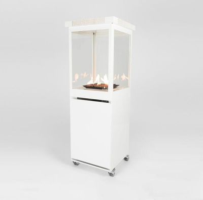 Terrasverwarmer op gas wit